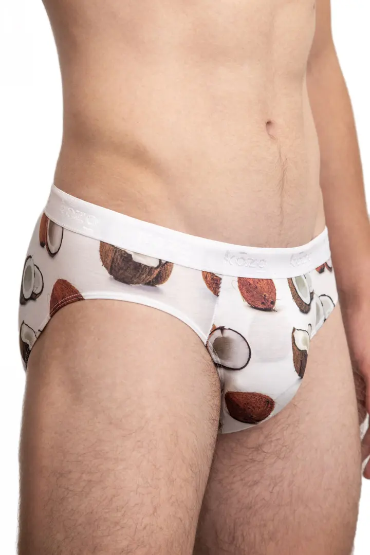 Muške gaće Slip - print Kokos