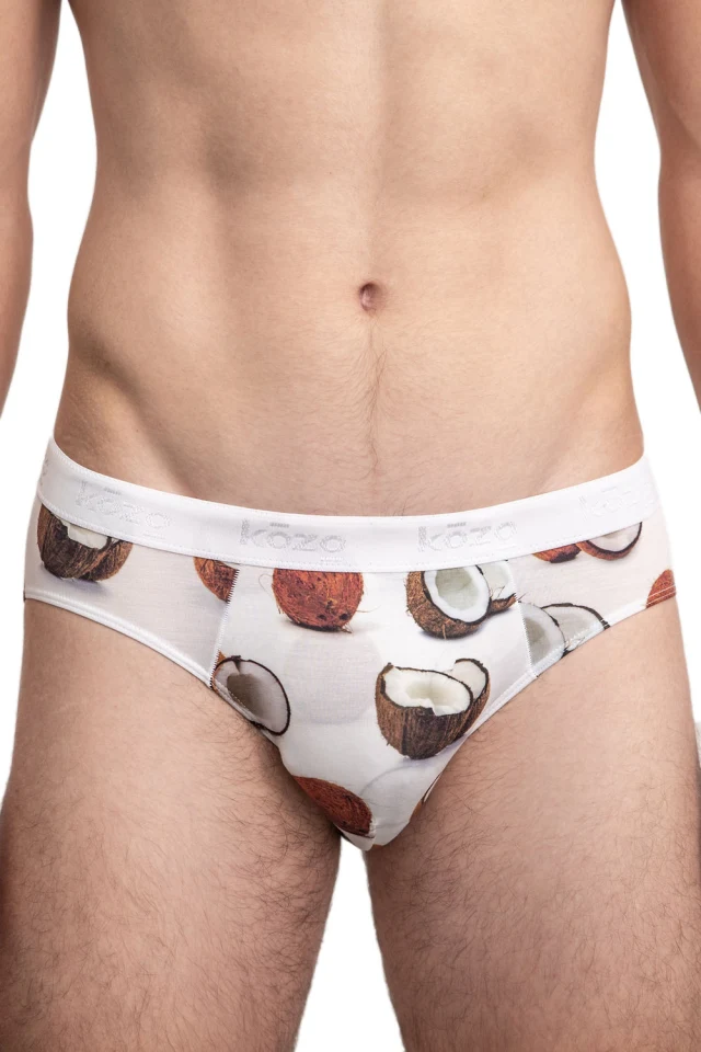 Muške gaće Slip - print Kokos
