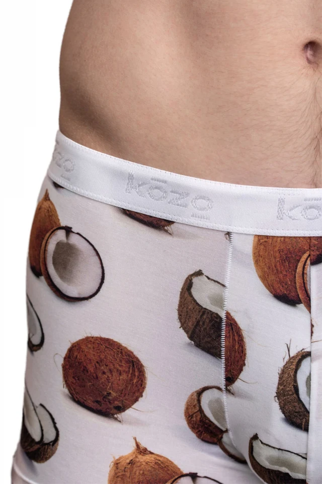 Muške bokserice Hipster - print Kokos