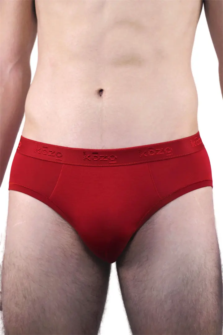 Muške gaće Slip premium - crvene