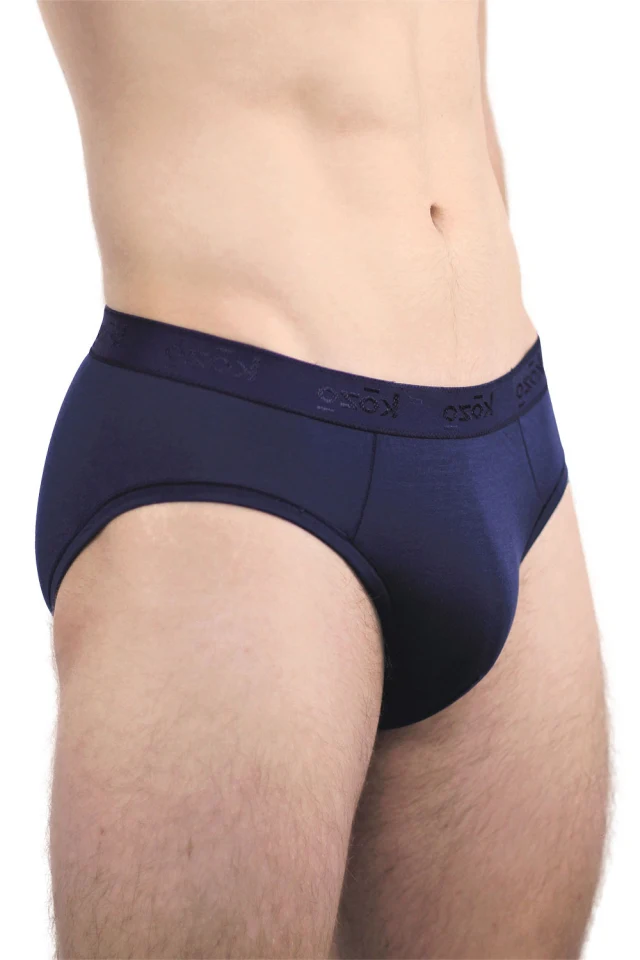 Muške gaće Slip premium - tamno plave