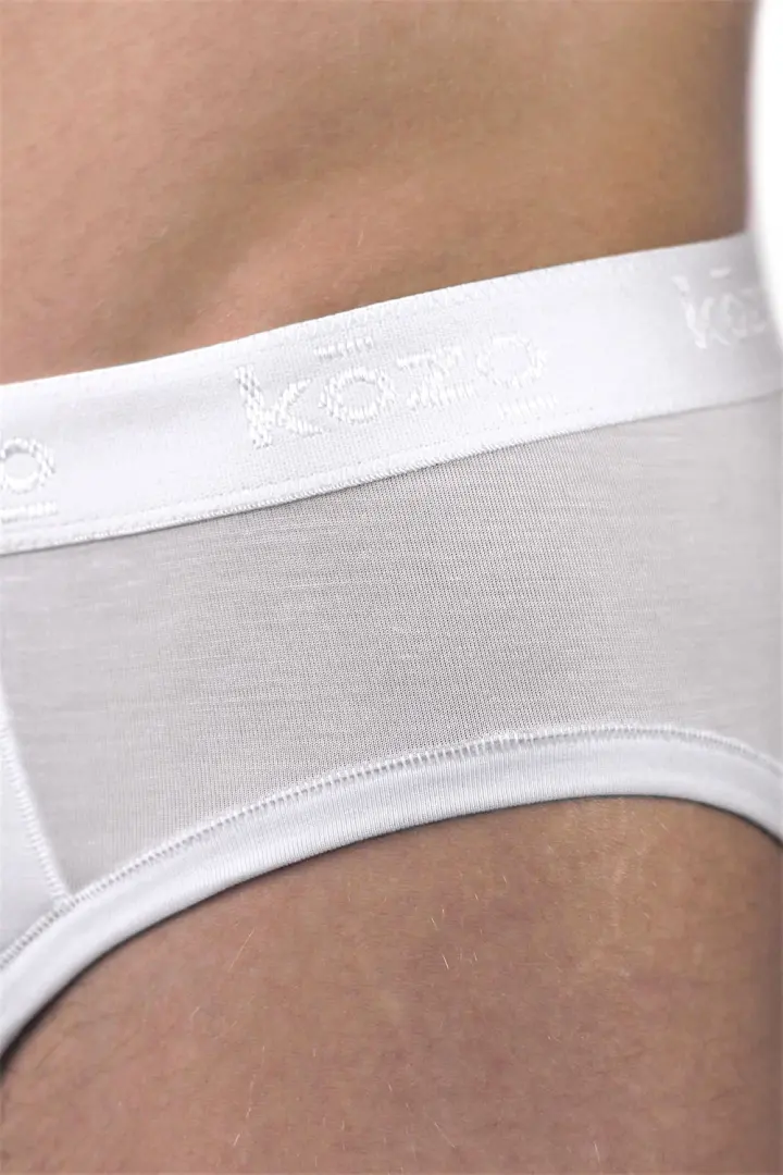 Muške gaće Slip premium - bijele