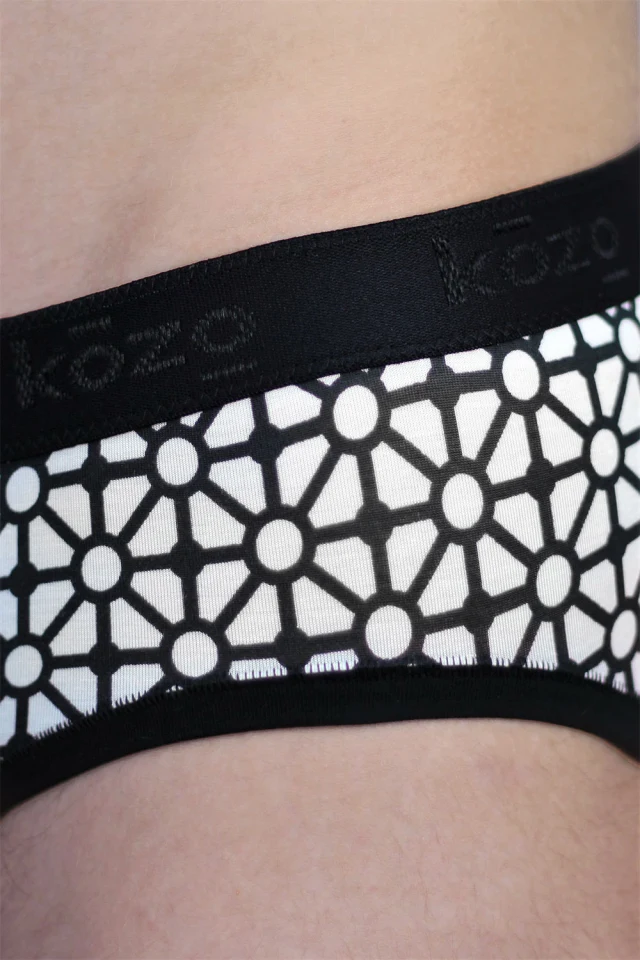 Muške gaće Slip premium - print Geometric
