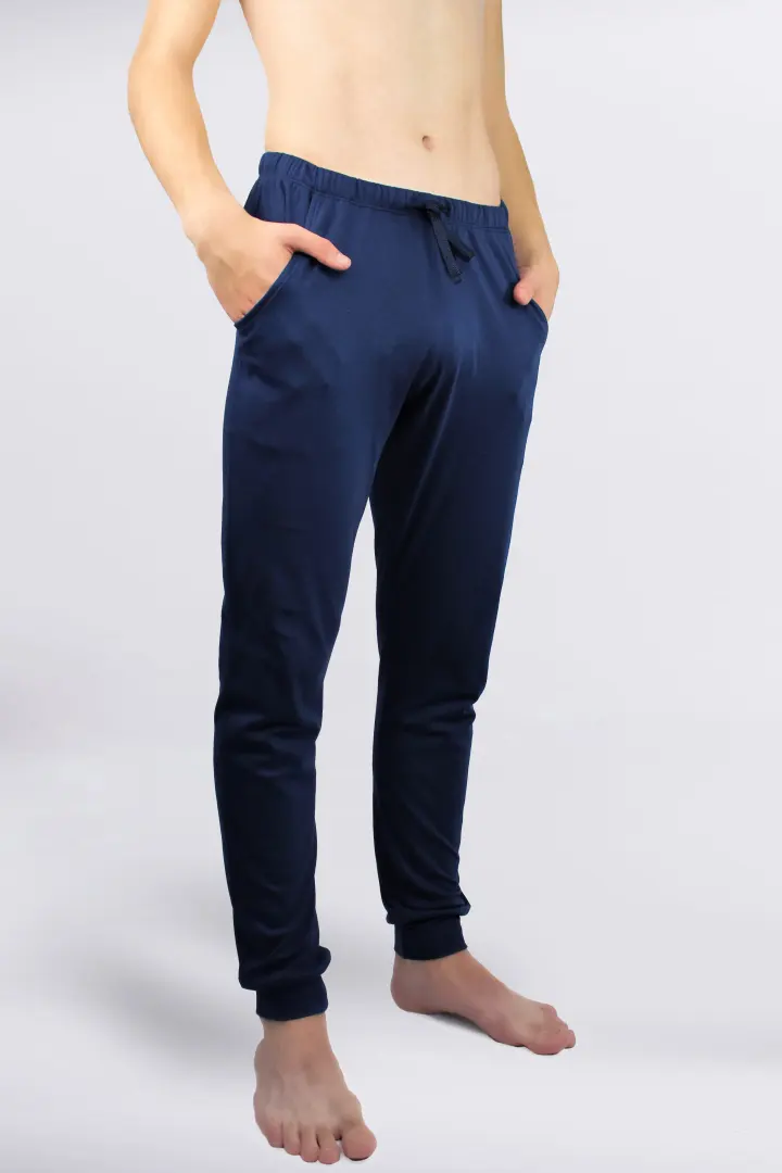 Muška pidžama Navy Blue - produženi donji dio