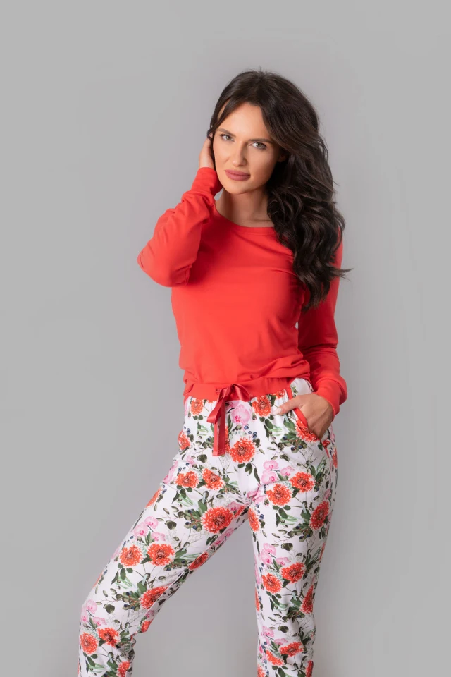 Ženska pidžama Red Rose 1