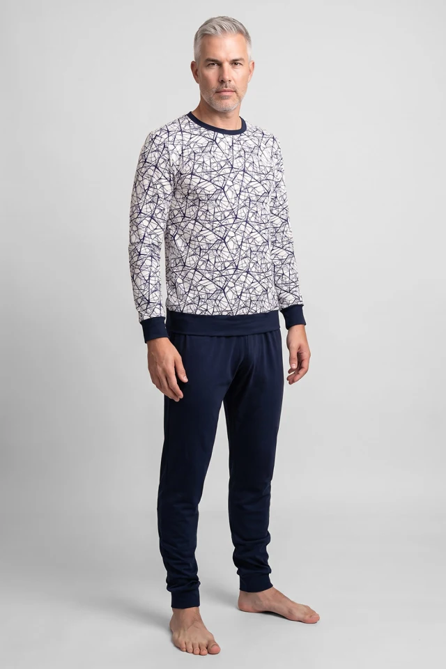 Muška pidžama donji dio - Navy Blue