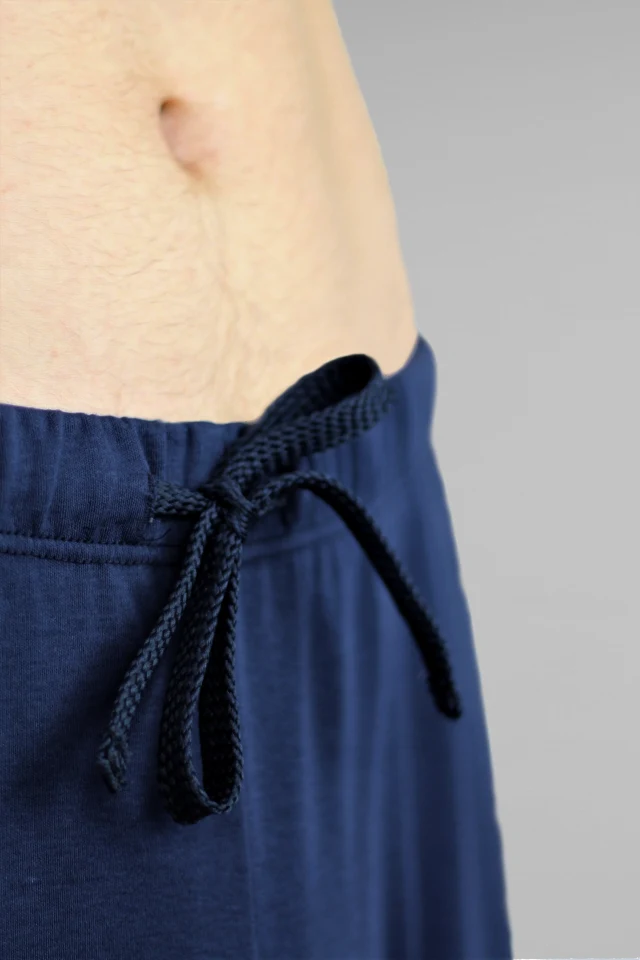 Muška pidžama  produženi donji dio - Navy Blue