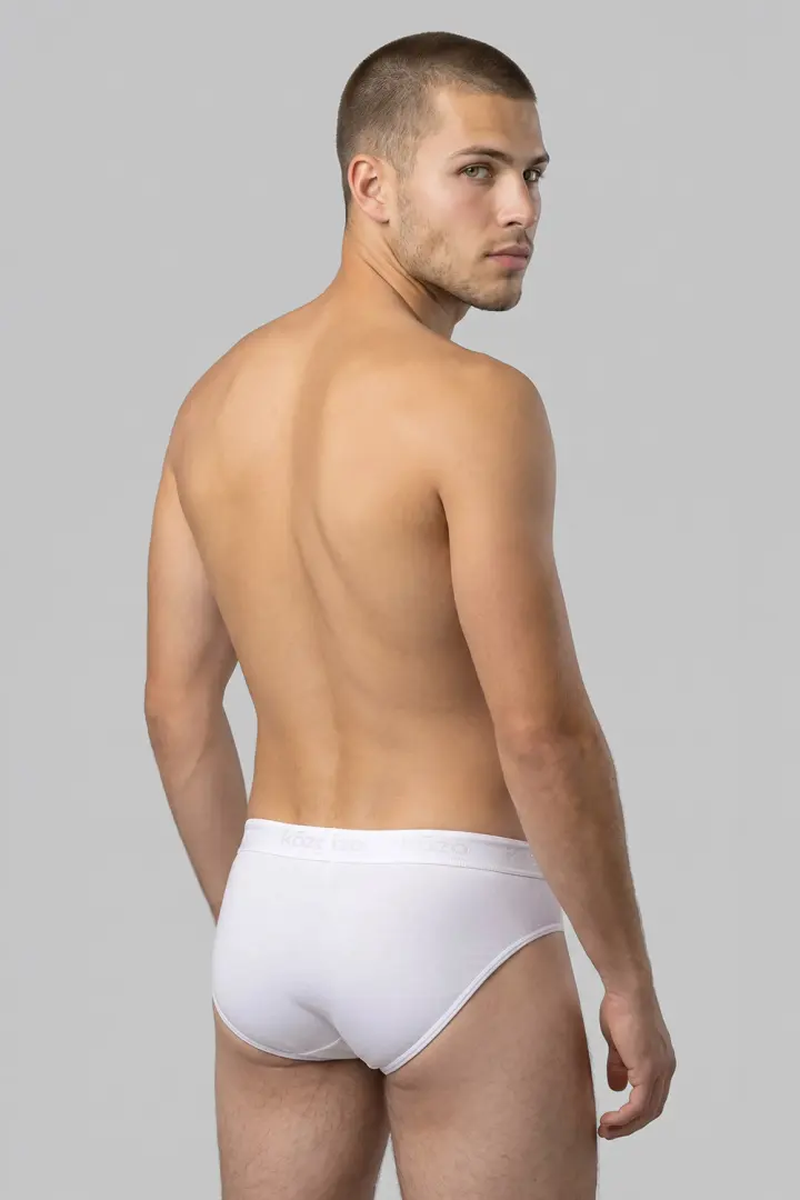 Muške gaće Slip - Bijele