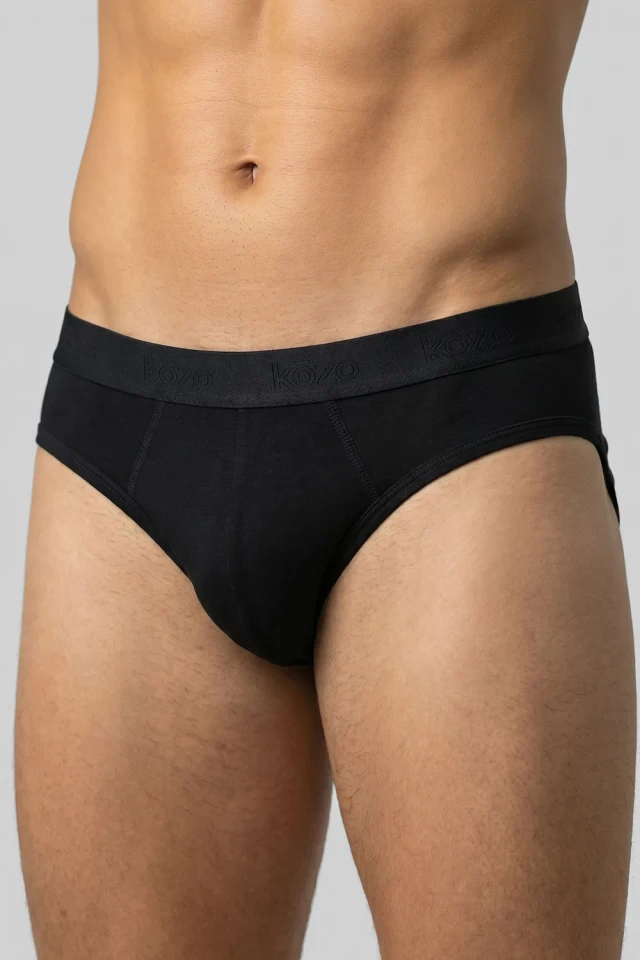 Muške gaće Slip premium - Crne