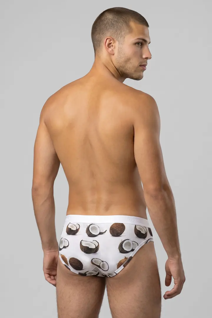 Muške gaće Slip premium - Kokos