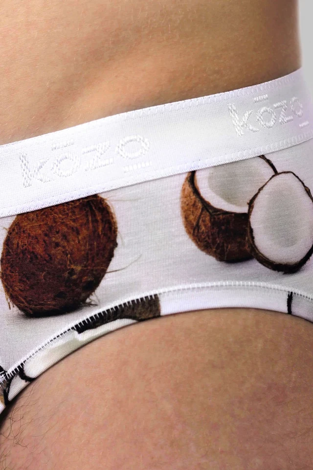 Muške gaće Slip premium - Kokos