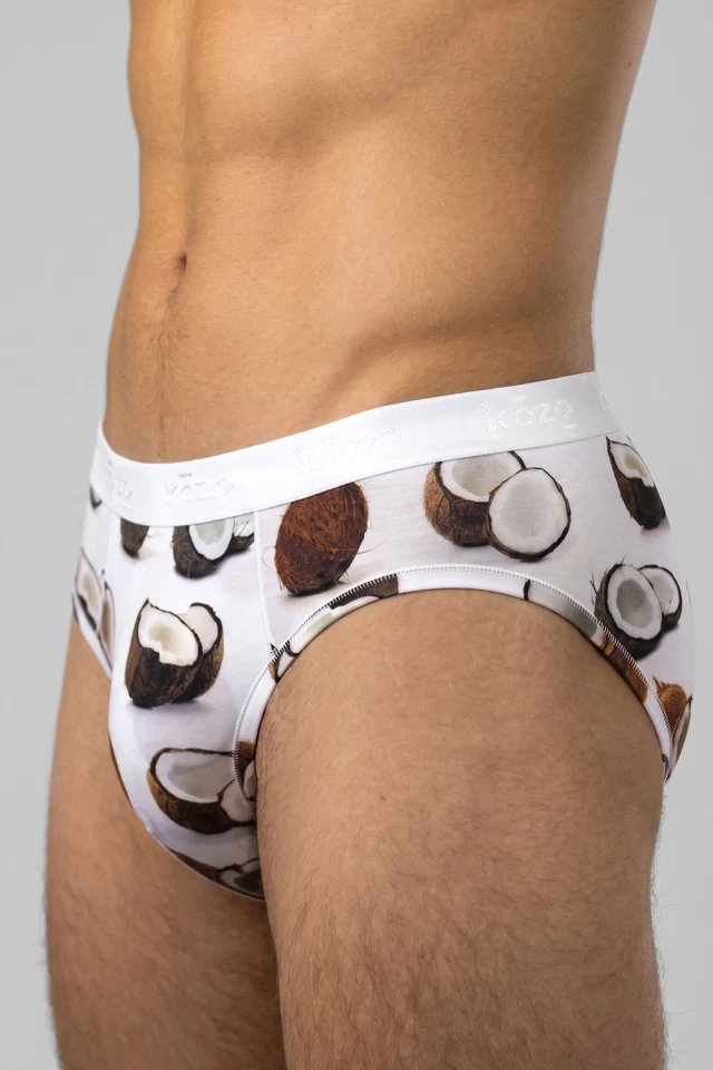 Muške gaće Slip premium - Kokos