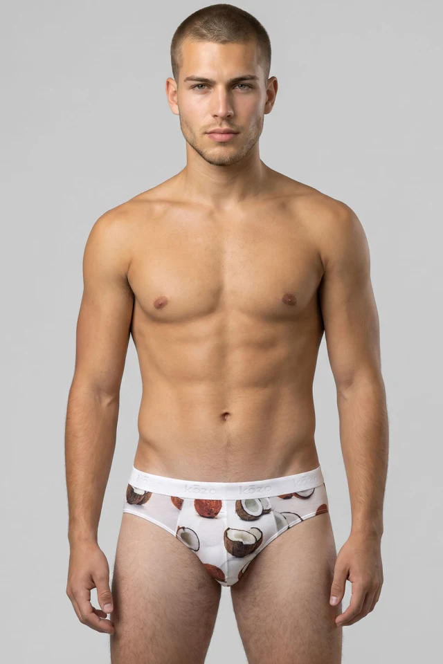 Muške gaće Slip - Kokos