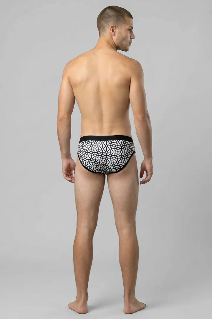 Muške gaće Slip premium - Geometric