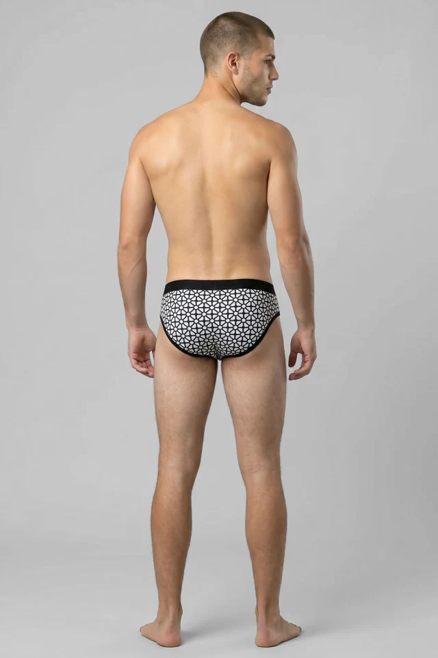 Muške gaće Slip premium - Geometric
