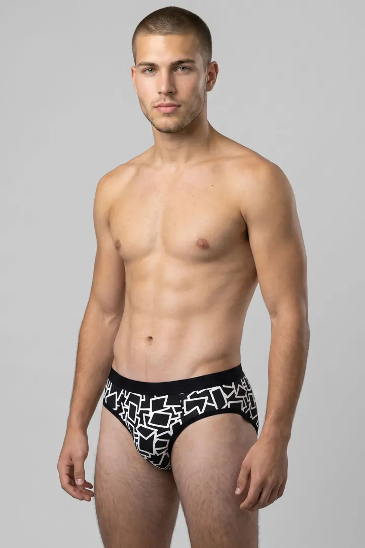 Muške gaće Slip premium - Squares