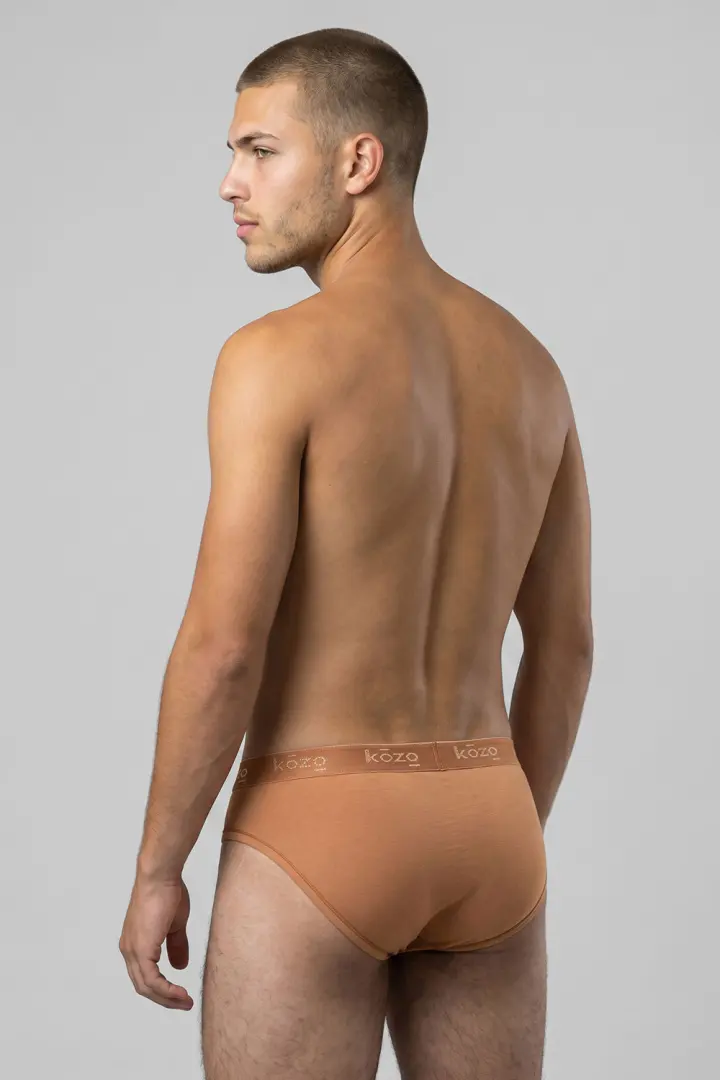 Muške gaće Slip premium - Boja kože