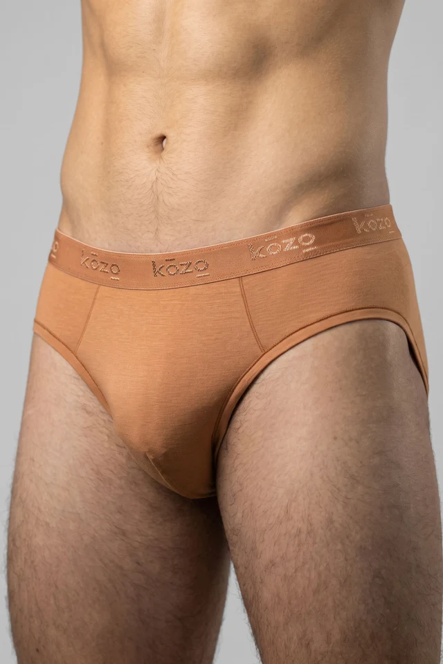 Muške gaće Slip premium - Boja kože