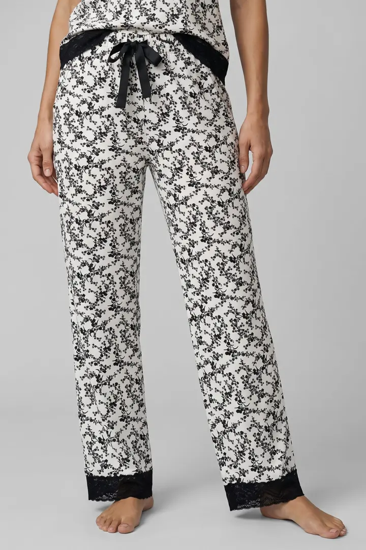 Ženska pidžama - Floral White