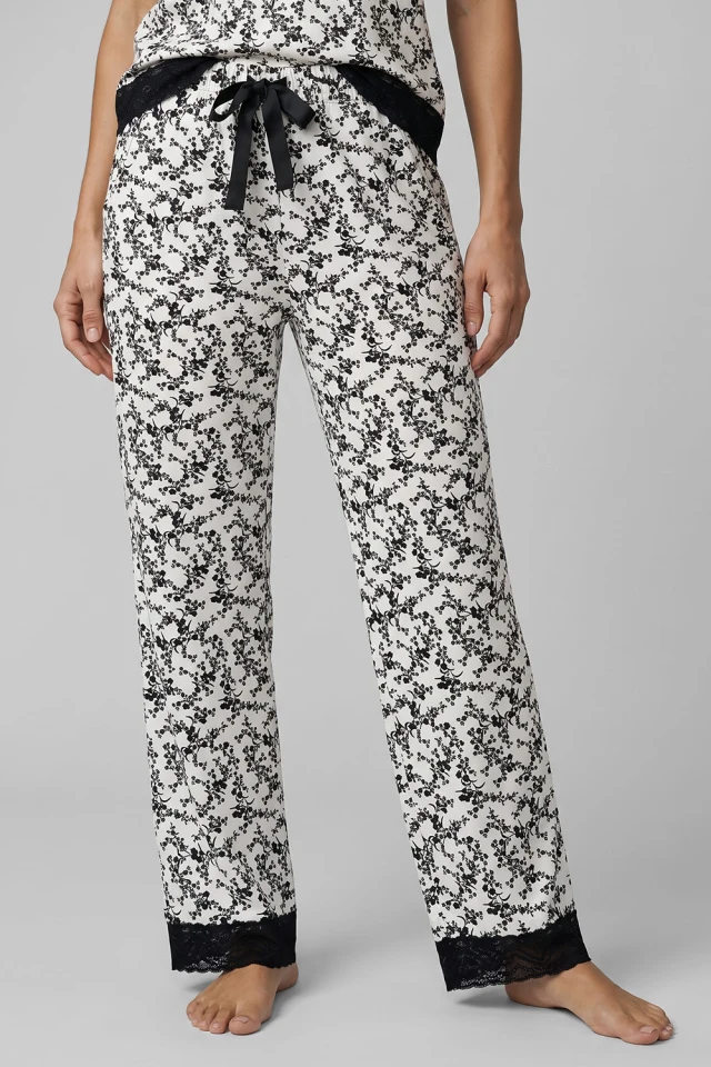 Ženska pidžama - Floral White